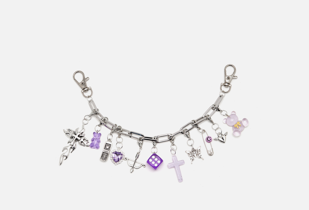 Цепочка обвес DETALI NA SHEYU PURPLE 1 шт