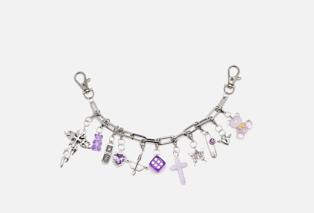 

Цепочка обвес DETALI NA SHEYU, PURPLE 1 шт