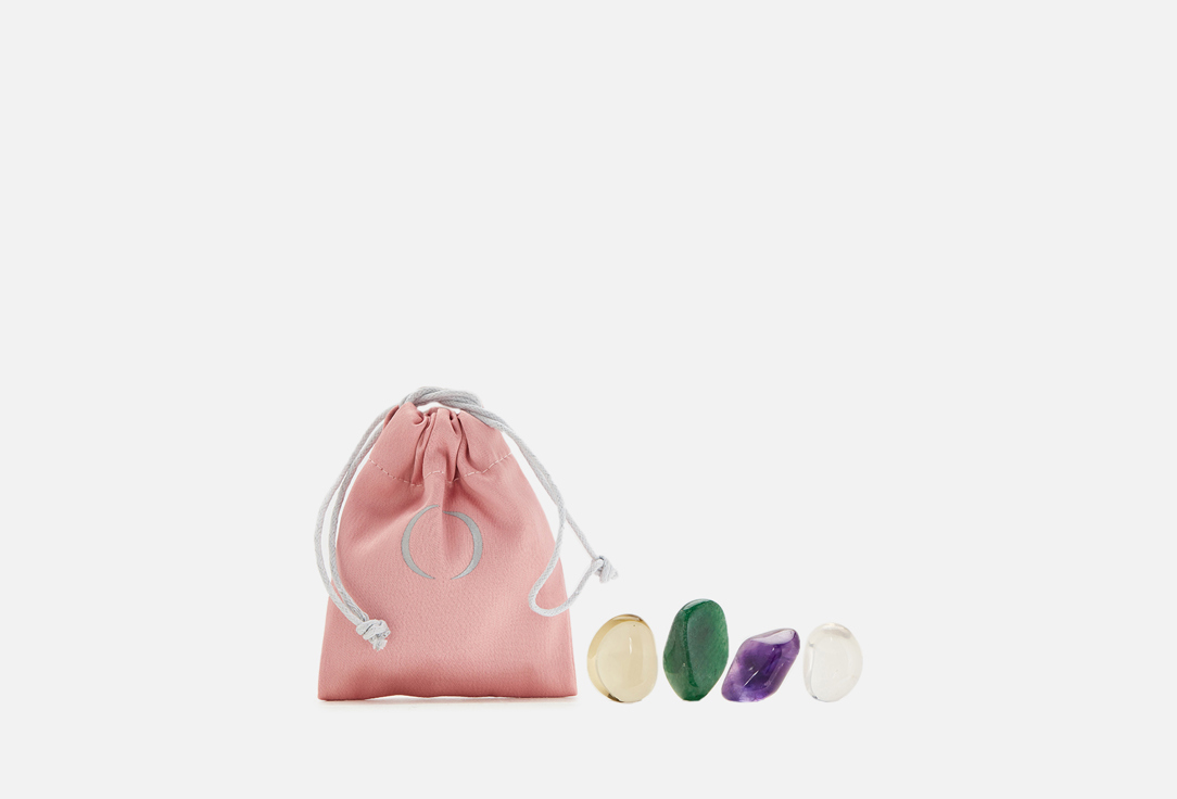 Изображение товара Набор кристаллов для удачи и энергии 4 шт натуральные минералы