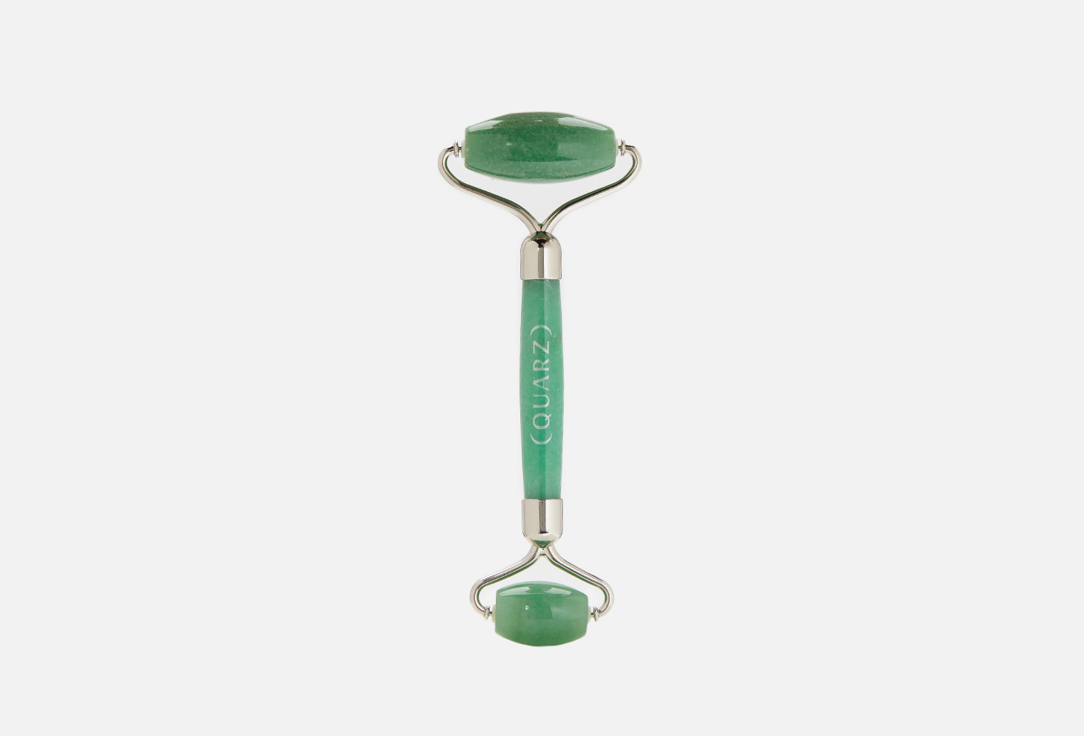 Роллер из зеленого авантюрина QUARZ Green Aventurine facial roller 1 шт