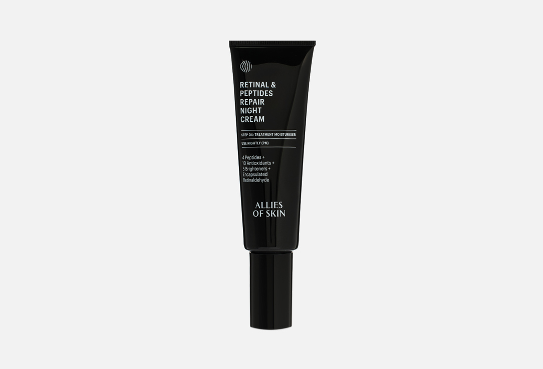 Allies of Skin Крем д/лица ночной Retinal&Peptides 50мл