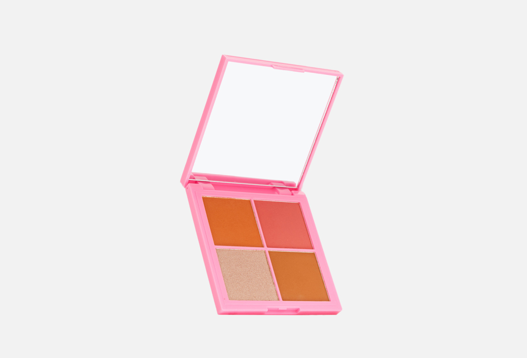 Tasty Cupcake Face and Cheek Palette 10 г 1148₽