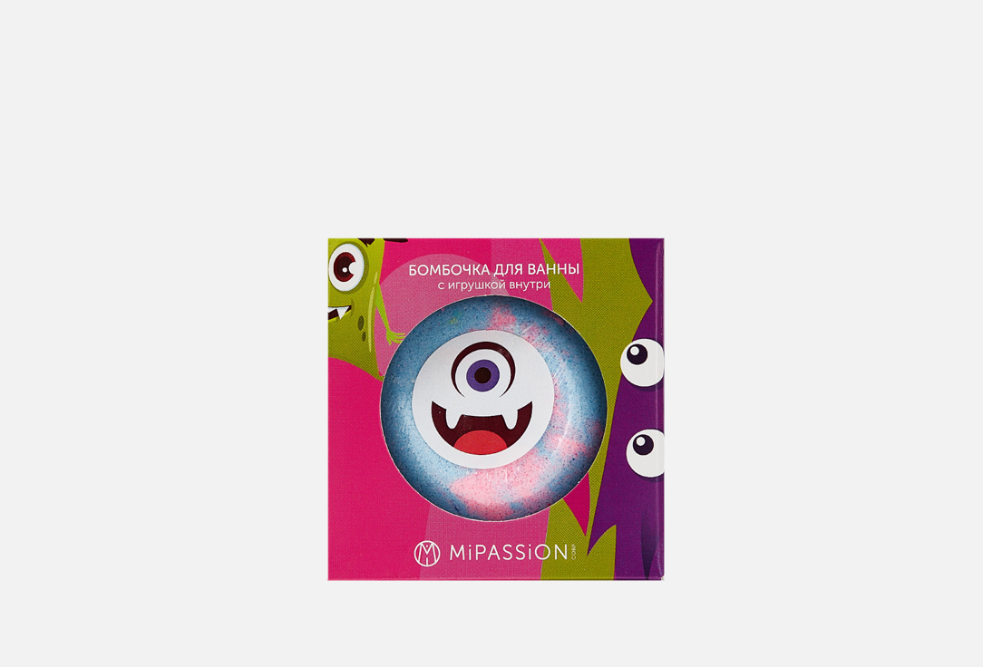 Изображение товара Бомбочка для ванны с игрушкой MiPASSION Pineapple and lime