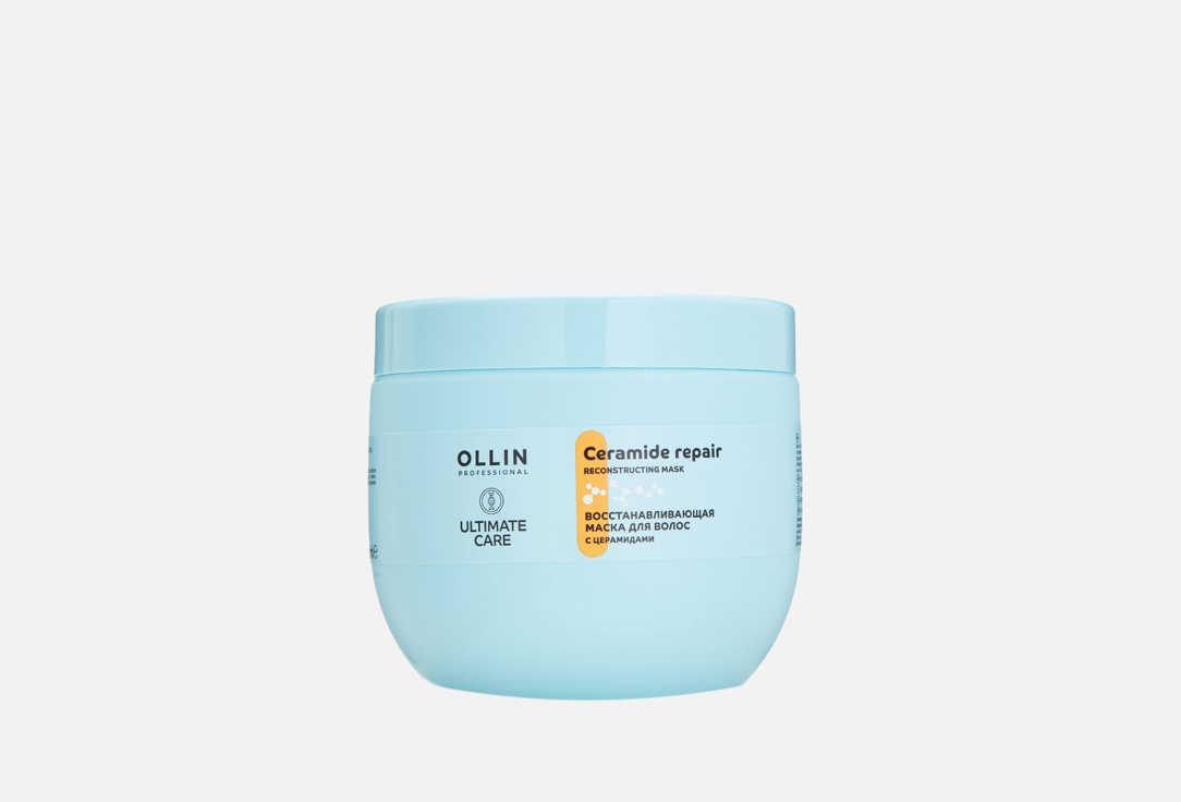 Восстанавливающая маска для волос OLLIN PROFESSIONAL Ultimate care repair mask 500 мл