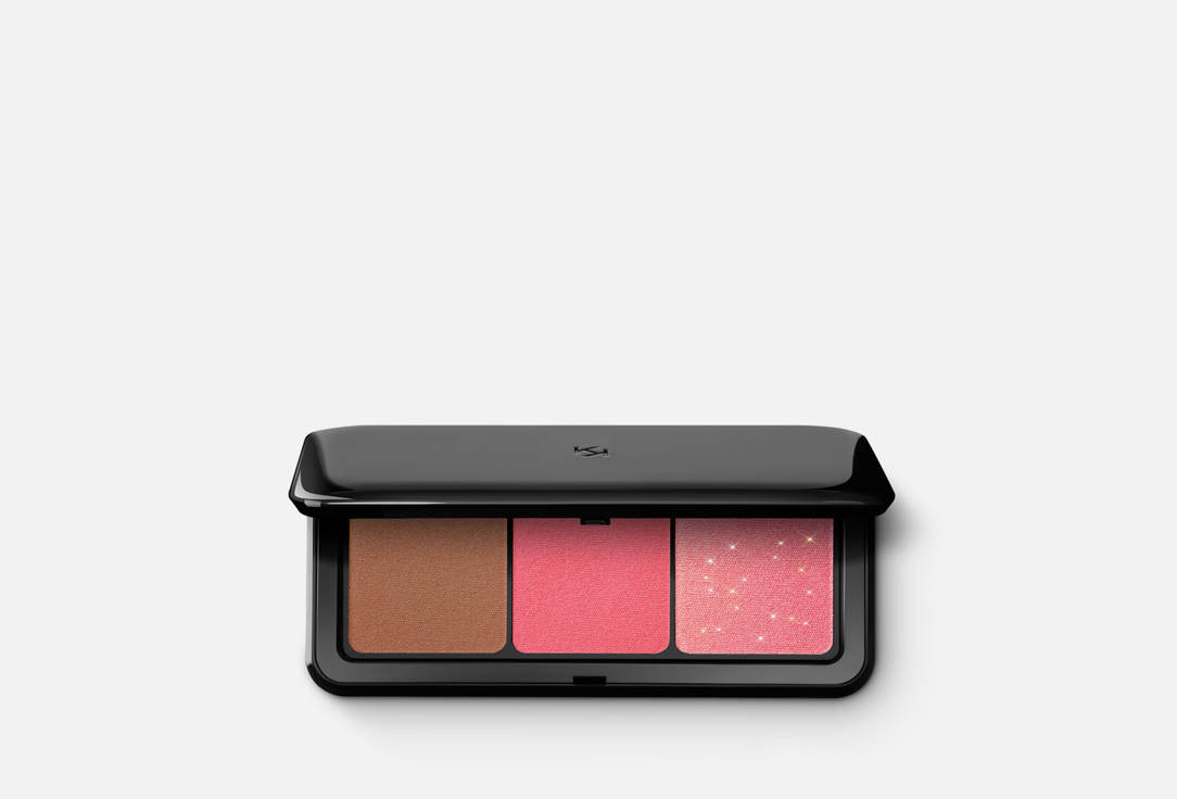 Изображение товара Палетка для лица: бронзер и румяна KIKO MILANO MULTI FINISH TRIO BLUSH AND BRONZER PALETTE