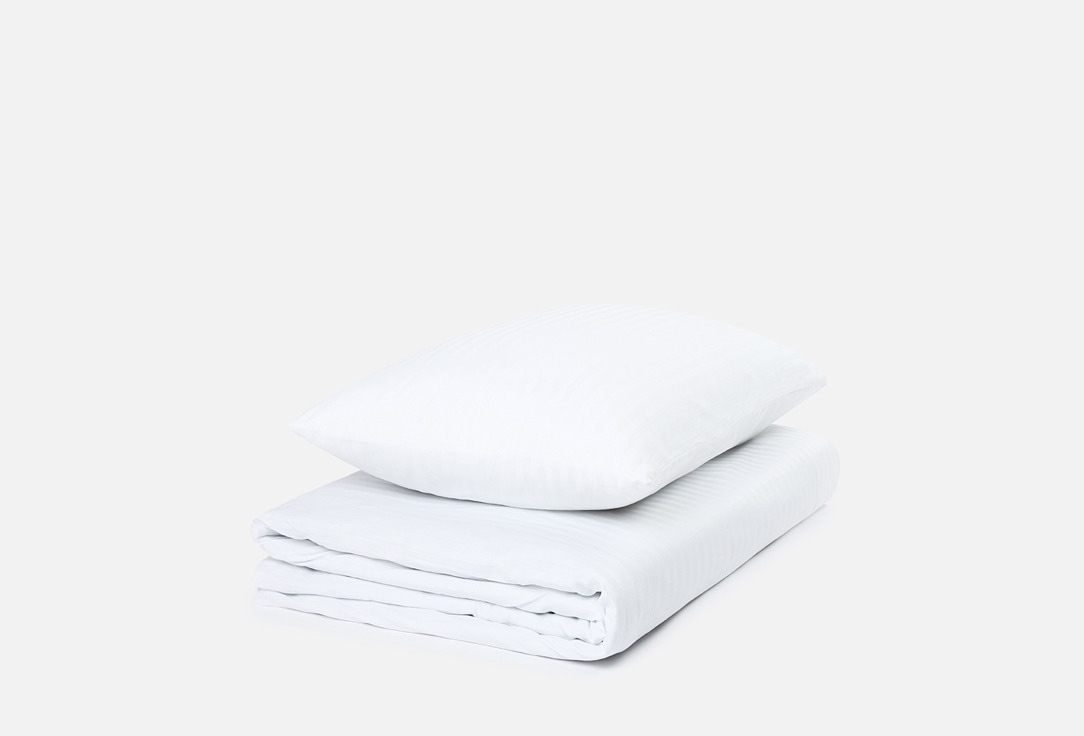 комплект постельного белья ikea trubbtag белый Комплект постельного белья NEW STAR Белый двуспальный