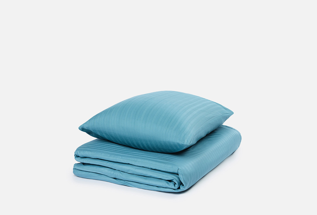 Изображение товара Комплект постельного белья New Star Малахитовый евро, мягкая ткань, стильный дизайн