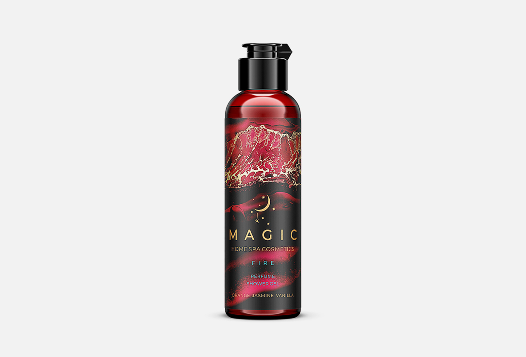 Гель парфюмированный для душа MAGIC 5 ELEMENTS MAGIC FIRE Orange, jasmine, vanilla 