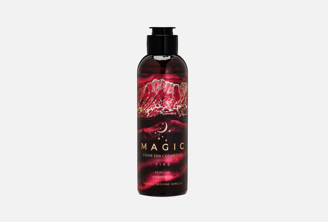 Гель парфюмированный для душа MAGIC 5 ELEMENTS MAGIC FIRE Orange, jasmine, vanilla 150 мл