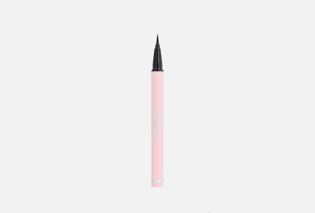 Лайнер-фломастер для глаз MAKE U MAKE Waterproof Liner-felt-tip Pen for Eyes with Felt Pencil Черный