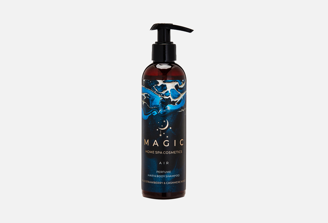 

Шампунь парфюмированный для волос и тела MAGIC 5 ELEMENTS, MAGIC AIR Wild strawberries and cashmere wood 250 мл