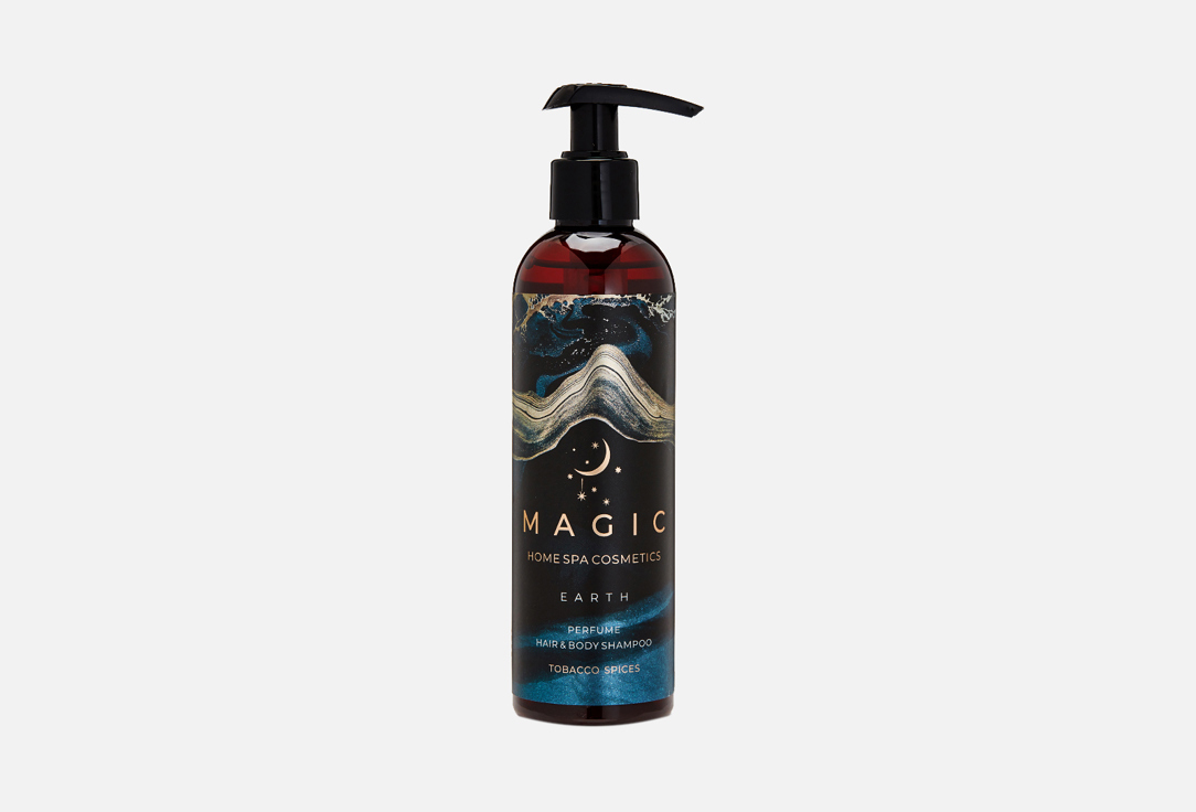 Шампунь парфюмированный для волос и тела MAGIC 5 ELEMENTS MAGIC EARTH Tobacco spices 