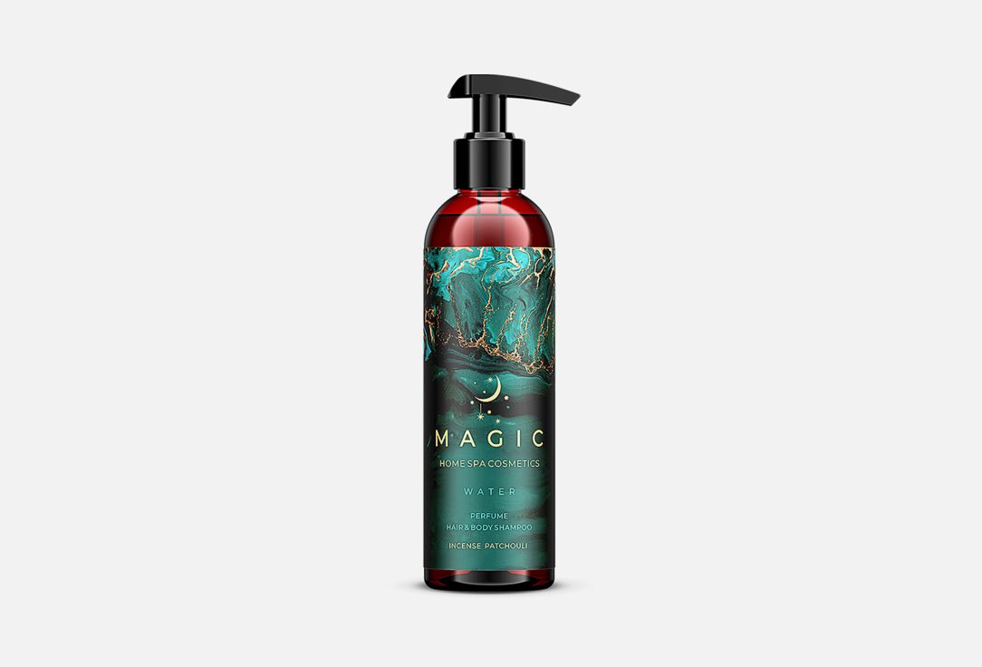 Шампунь парфюмированный для волос и тела MAGIC 5 ELEMENTS MAGIC WATER Incense patchouly 250 мл