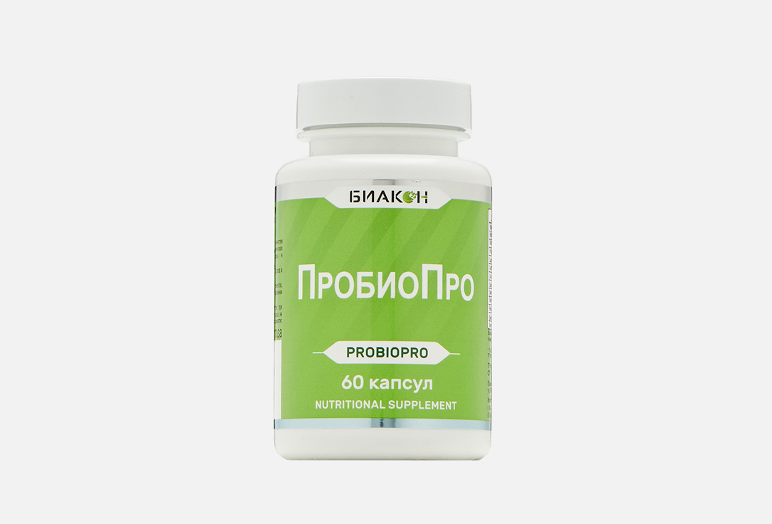 Биологически активная добавка БИАКОН ProbioPro 60 шт биологически активная добавка solgar prostate support 60 шт