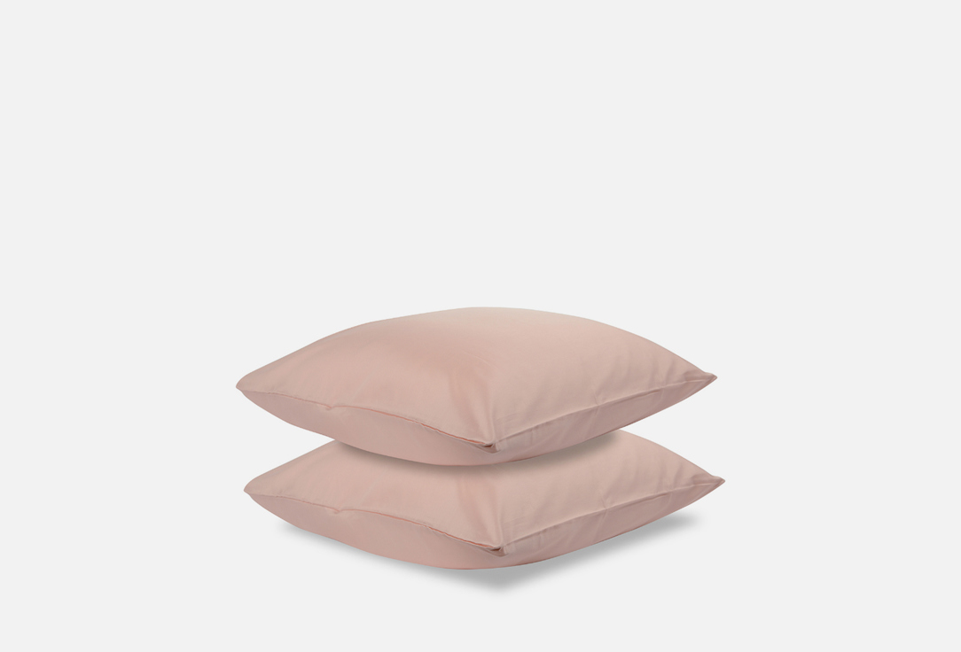 Изображение товара Комплект наволочек Tkano Essential пыльная роза, розовый, 70х70