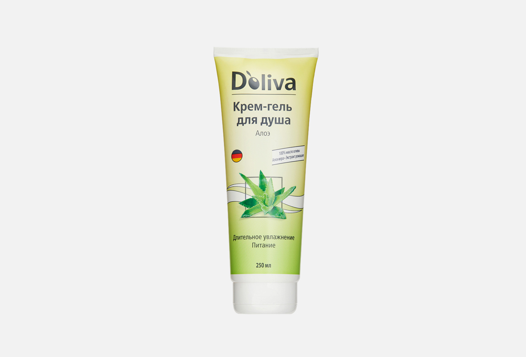 Крем-гель для душа DOLIVA Aloe cream 250 мл