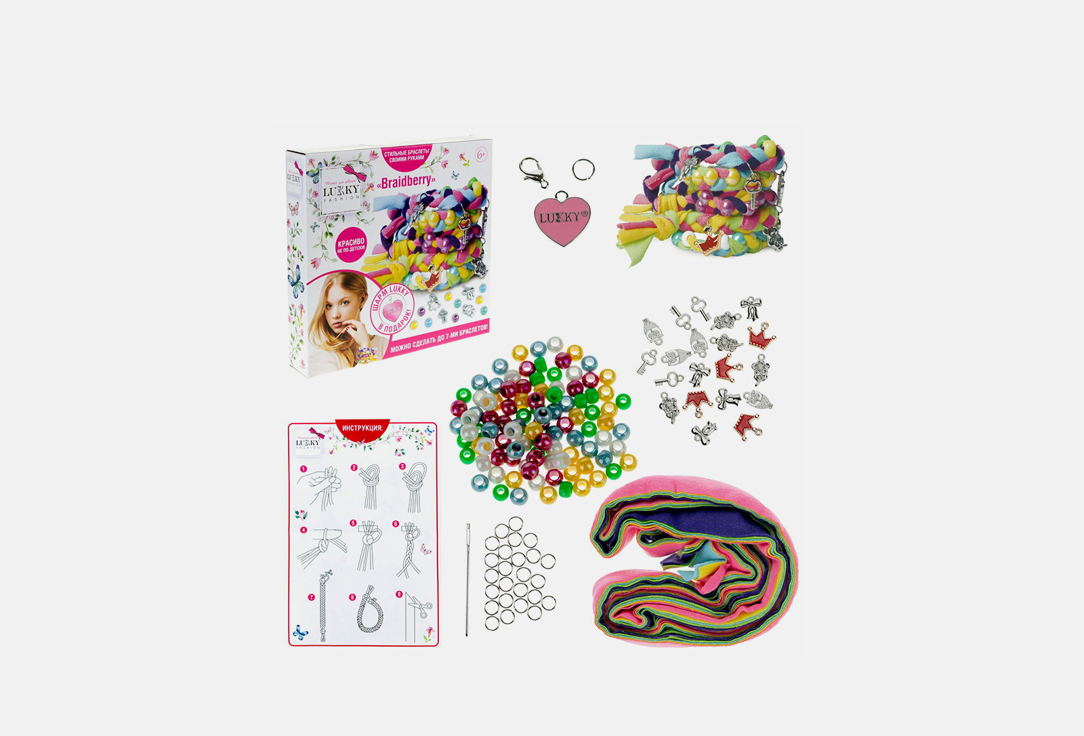 Изображение товара Набор для создания браслетов Lukky Braidberry