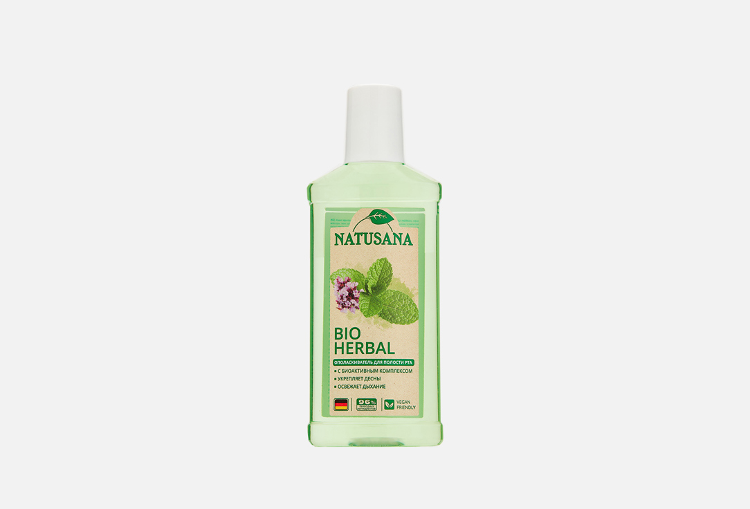 

Ополаскиватель для полости рта NATUSANA, Bio herbal 1 шт