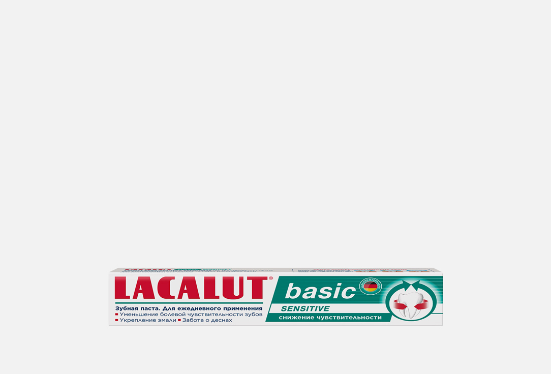 Зубная паста LACALUT Sensitive 1 шт зубная паста lacalut basic цитрусовый 75 мл