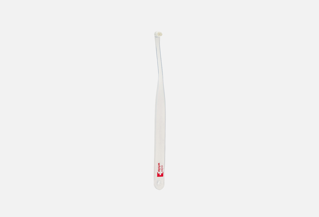 

Монопучковая зубная щетка средней жесткости EDEL+WHITE, SINGLE 1 шт