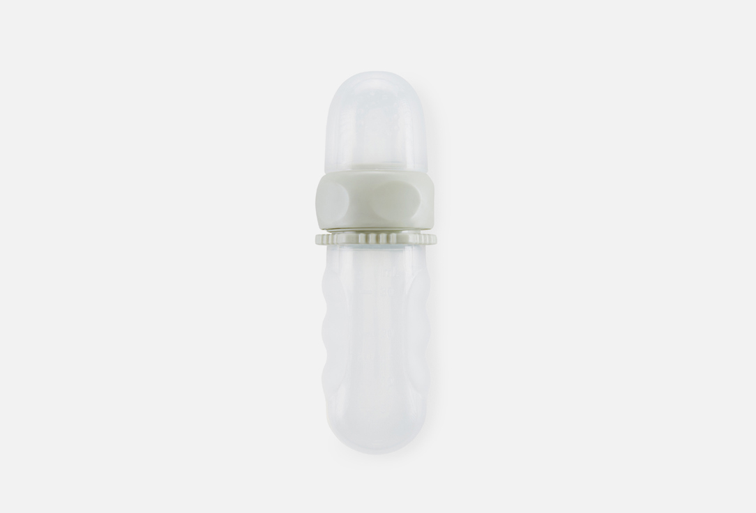 Ниблер-дозатор для кормления Happy Baby с силиконовым ситичком, light green 