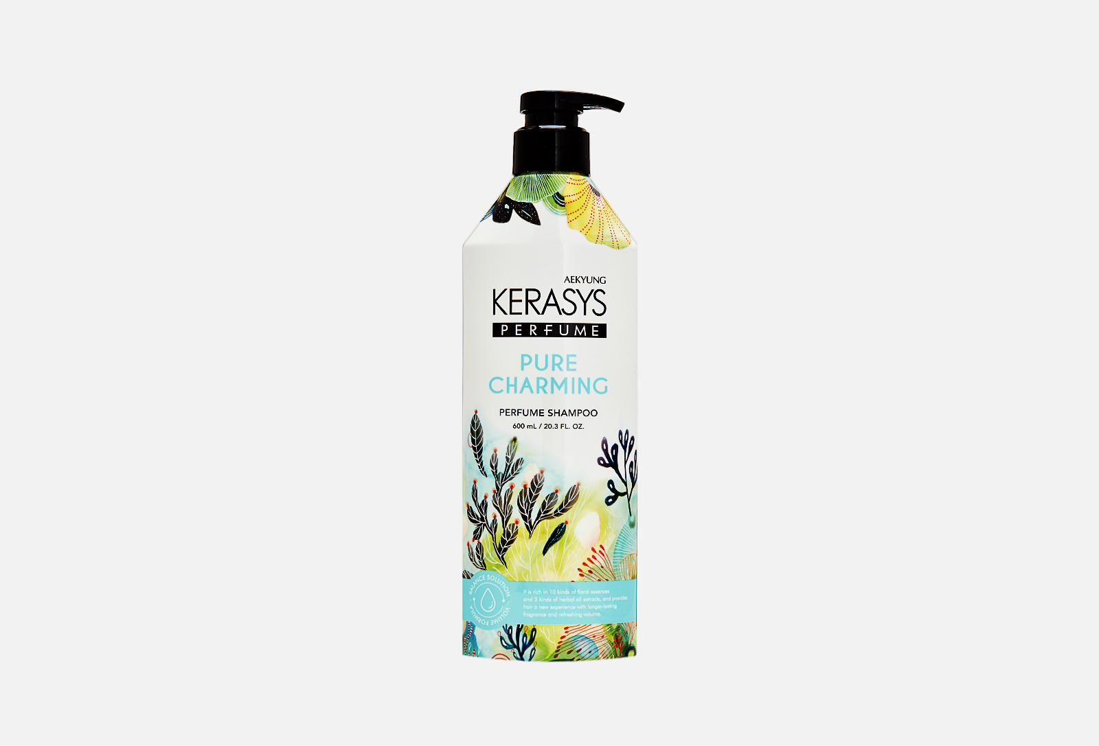 Kerasys Парфюмированный Шампунь для волос PURE & CHARMING 600 мл ...