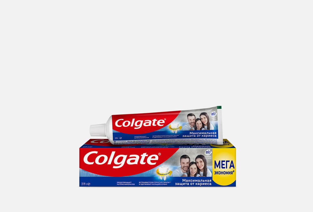 Зубная паста COLGATE Максимальная защита от кариеса 150 мл зубная паста активная защита 100г лайм мята