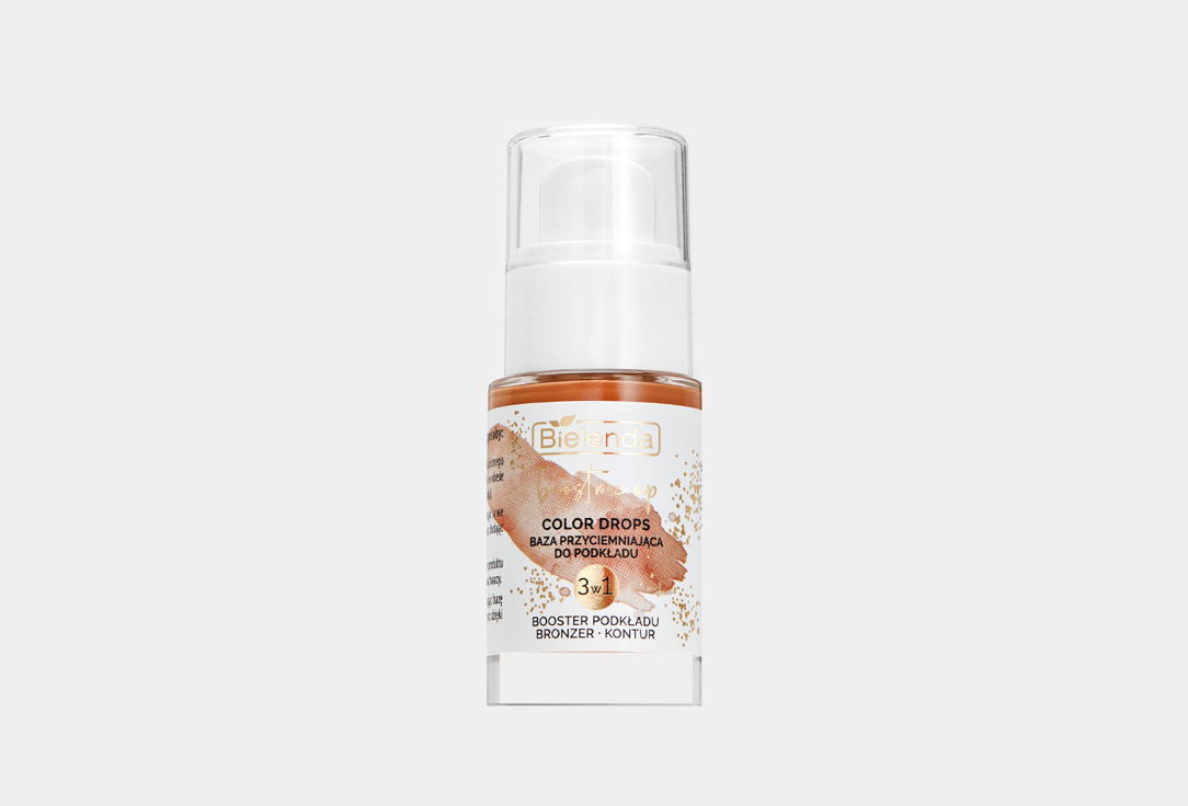 

Оттеночные капли для макияжа 3в1 BIELENDA, Коричневый, Boost me up Tin 15 мл