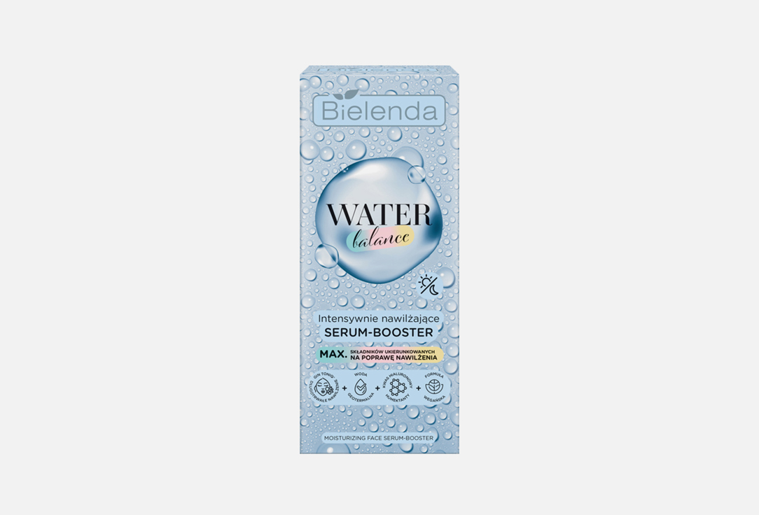 Увлажняющая сыворотка-бустер для лица BIELENDA Water balance 