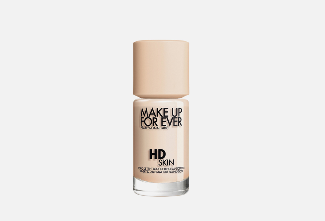 Устойчивое тональное средство MAKE UP FOR EVER HD SKIN FOUNDATION 30 мл тональный крем make up for ever ultra hd perfector 02 pink sand