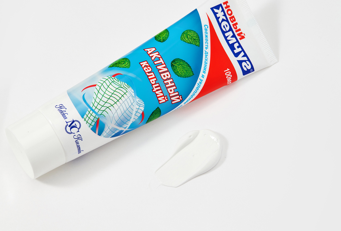 Зубная паста Новый Жемчуг Сильная мята 