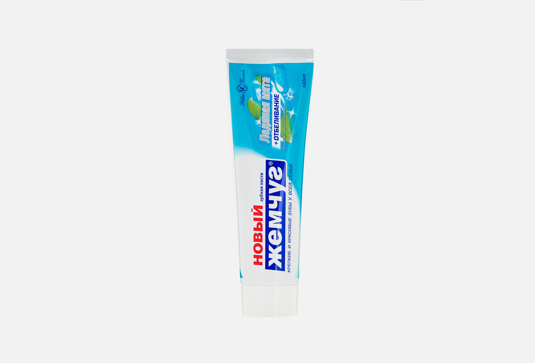 Зубная паста НОВЫЙ ЖЕМЧУГ Ледяная 100 мл зубная паста rocs pro деликатное отбеливание свежая мята