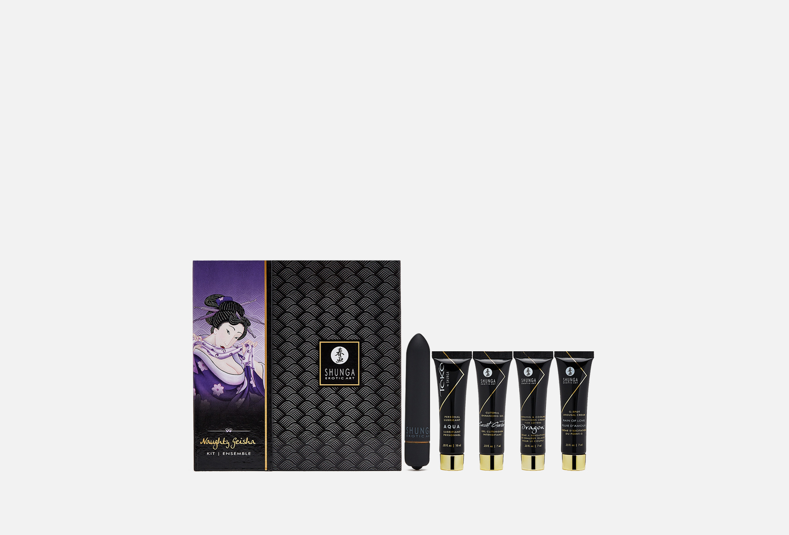 Shunga Эротический набор NAUGHTY GEISHA 5 шт — купить, цена в Москве