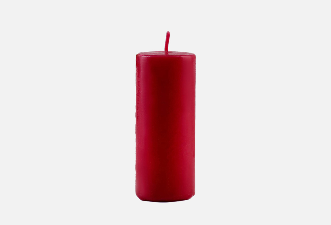 Свеча - цилиндр БОГАТСТВО АРОМАТА Bordeaux 1 шт свеча витая 2 2х 25 см красная богатство аромата