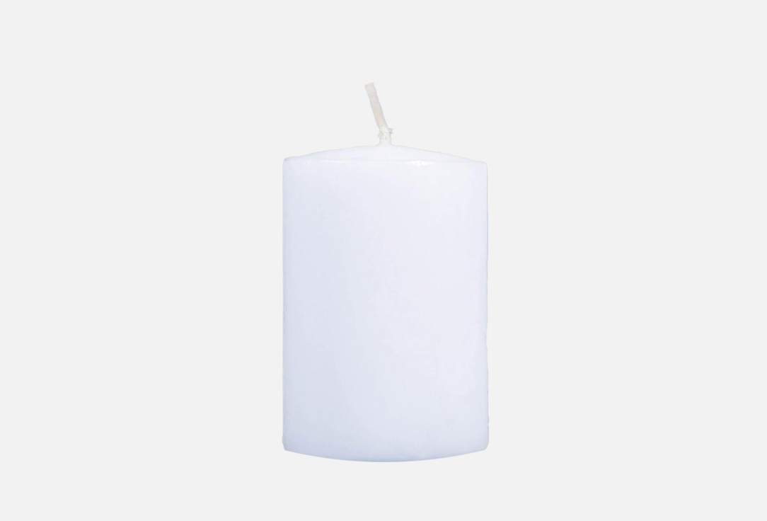 Свеча - цилиндр БОГАТСТВО АРОМАТА White 1 шт свеча богатство аромата ночной жасмин 6766588