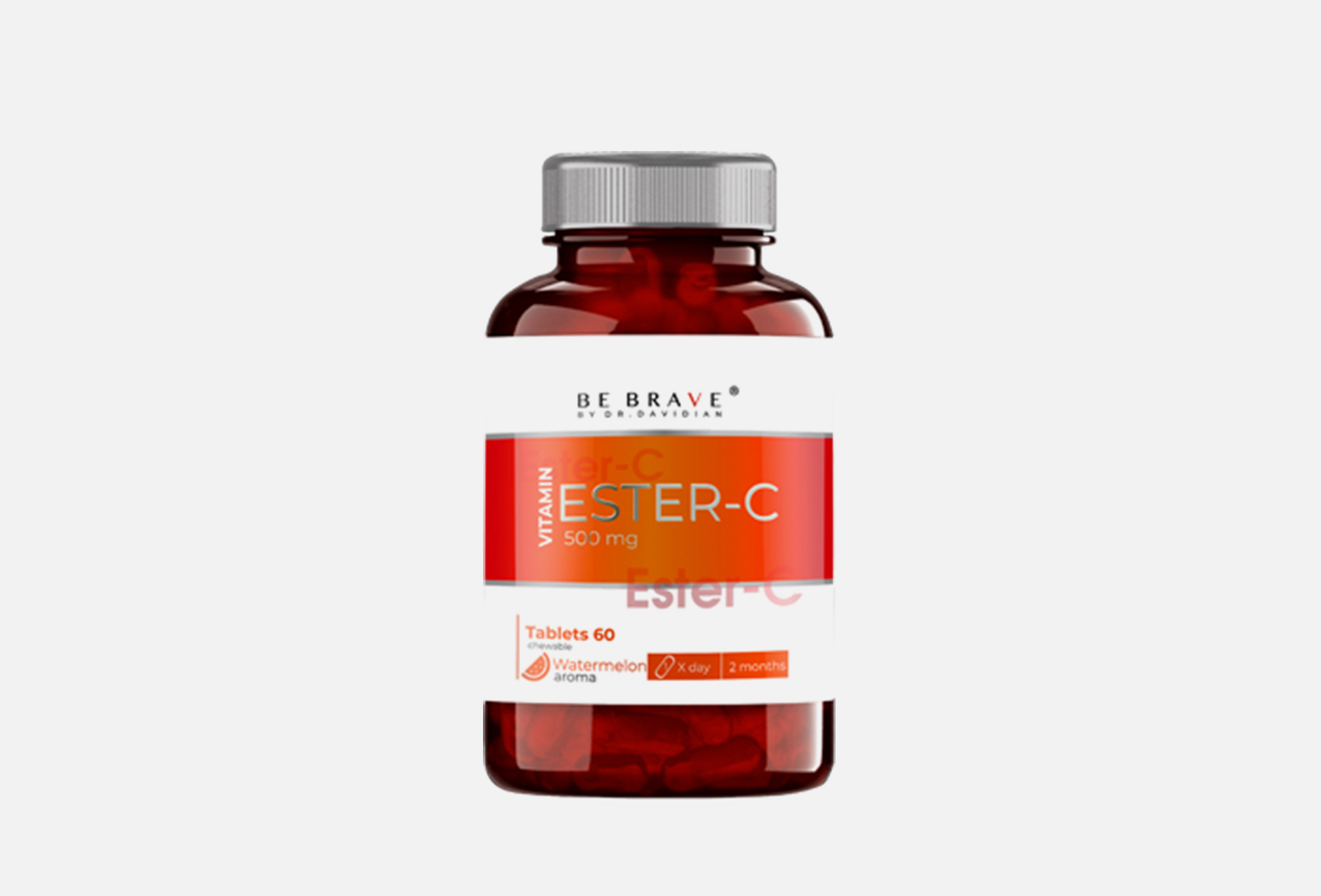 BE BRAVE by DR. DAVIDIAN Витамин С esterc vitamin 500 мг в таблетках
