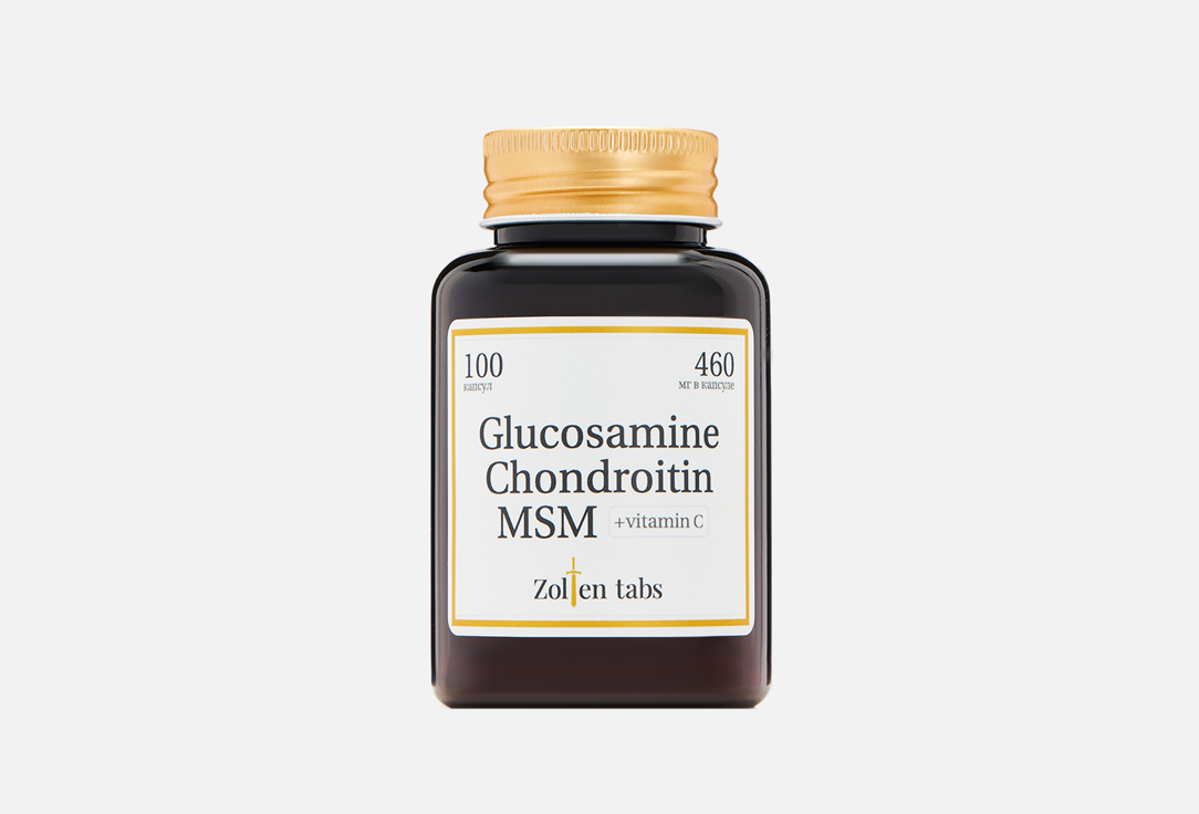 Биологически активная добавка ZOLTEN TABS Glucosamine Chondroitin MSM 100 шт 2sn glucosamine chondroitin msm 600mg 100caps