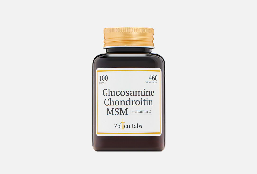 500mg glucosamine sulphate and chondroitin with calcium glucosamine joint pain relive arthritis glucosamine supplement Биологически активная добавка ZOLTEN TABS Glucosamine Chondroitin MSM 100 шт
