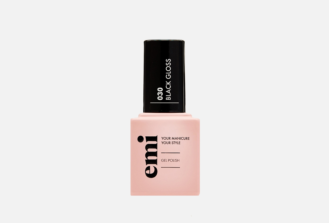 Гель-лак для ногтей EMI Black Gloss 9 мл