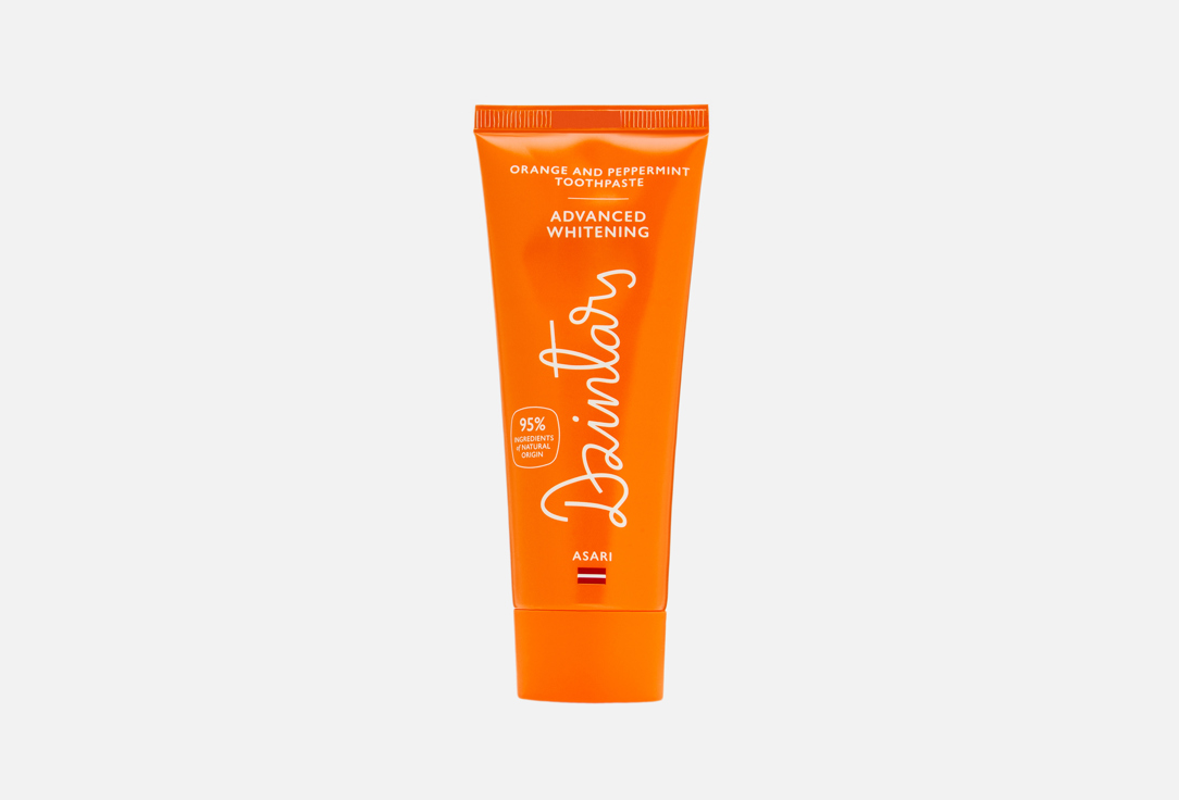 Изображение товара Отбеливающая зубная паста Dzintars Whitening Orange and Peppermint Asari, 75ml