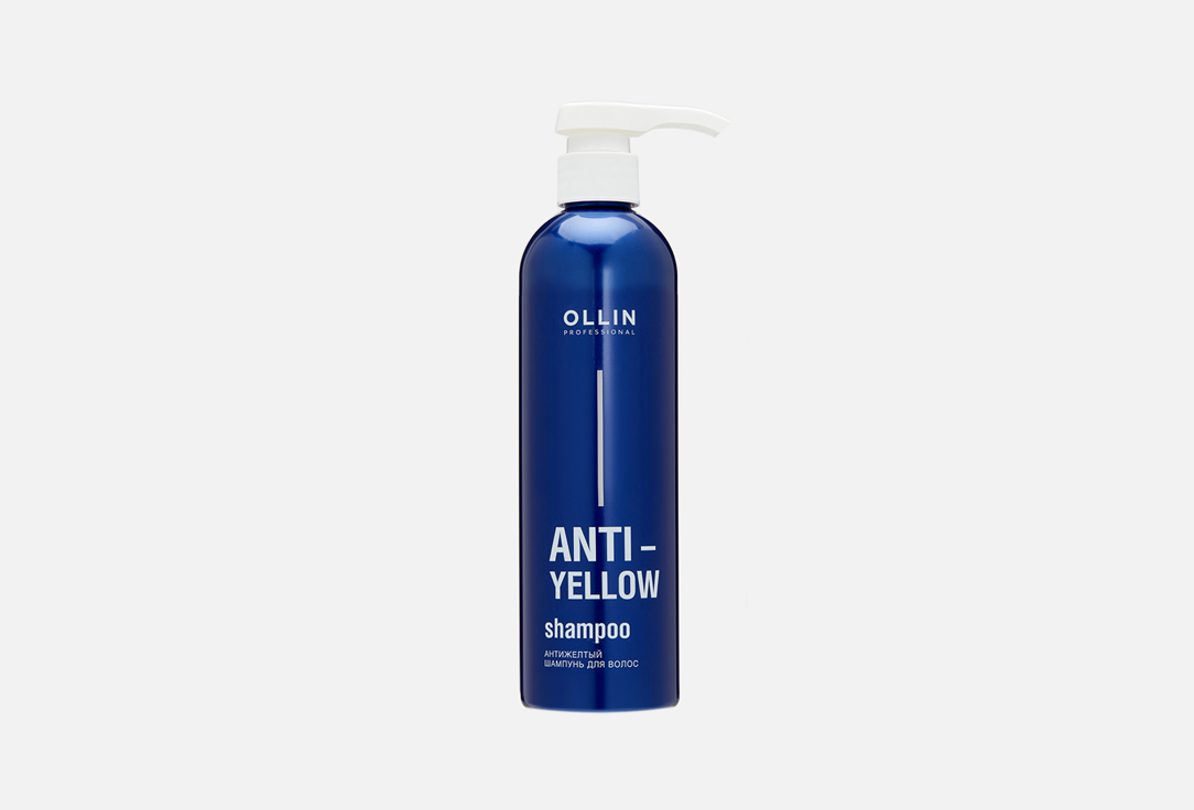 Антижелтый шампунь для волос OLLIN PROFESSIONAL Anti-yellow 500 мл