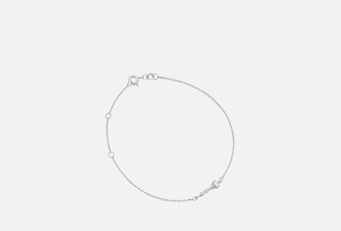 Изображение товара Браслет серебряный PROSTO JEWELRY Слон на цепочке 20 см