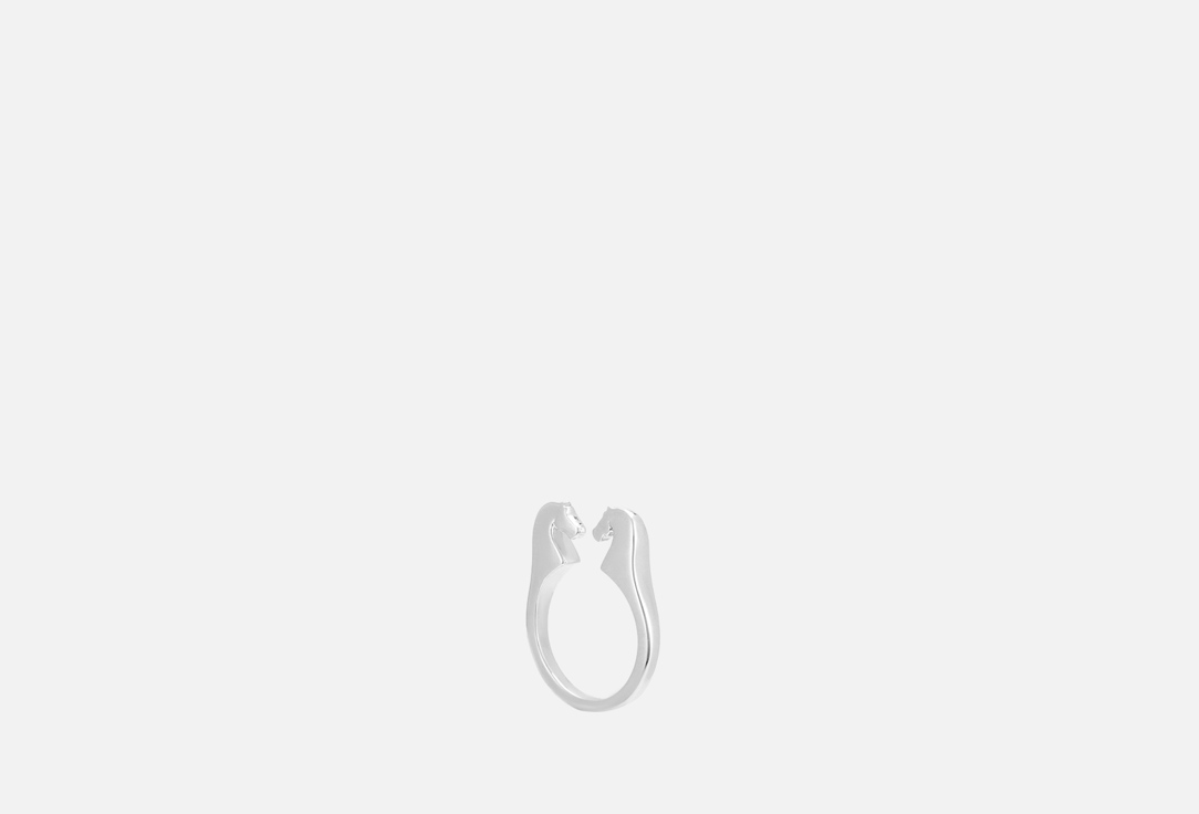 Кольцо серебряное PROSTO JEWELRY Кони ONESIZE мл серьга серебряная prosto jewelry зигзаг 1 шт