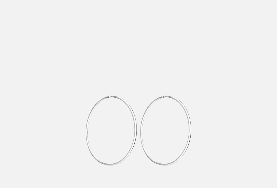 Изображение товара Серьги серебряные PROSTO JEWELRY обручи