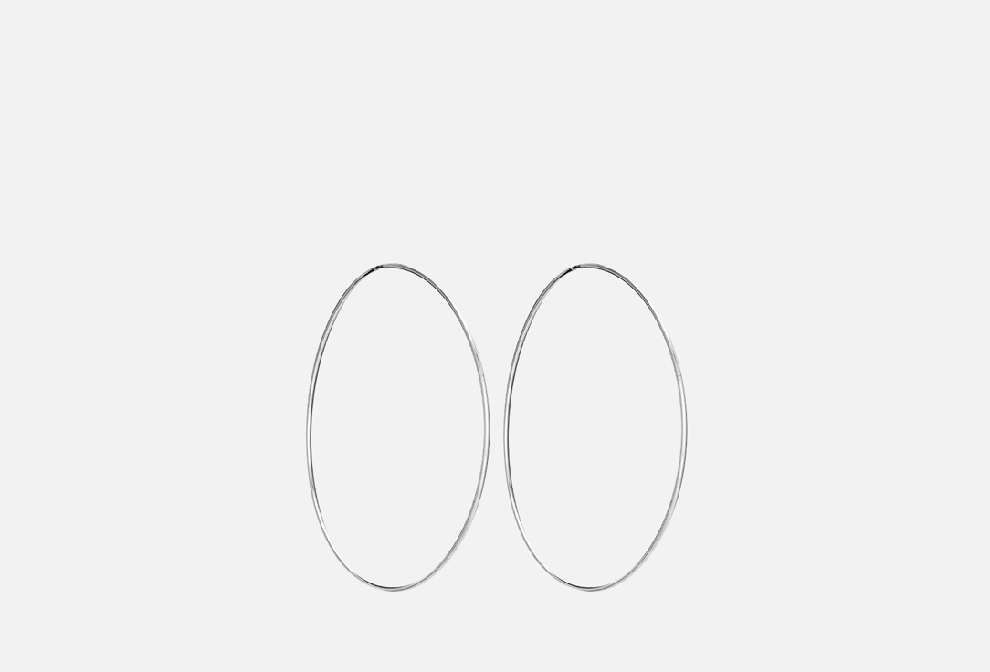 Изображение товара Серьги серебряные PROSTO JEWELRY обручи