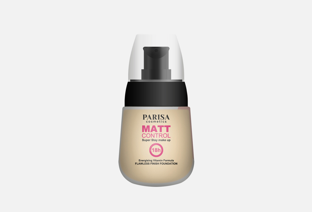 Тональный крем для лица Parisa Cosmetics Matt control №07 Бежевый натюрель