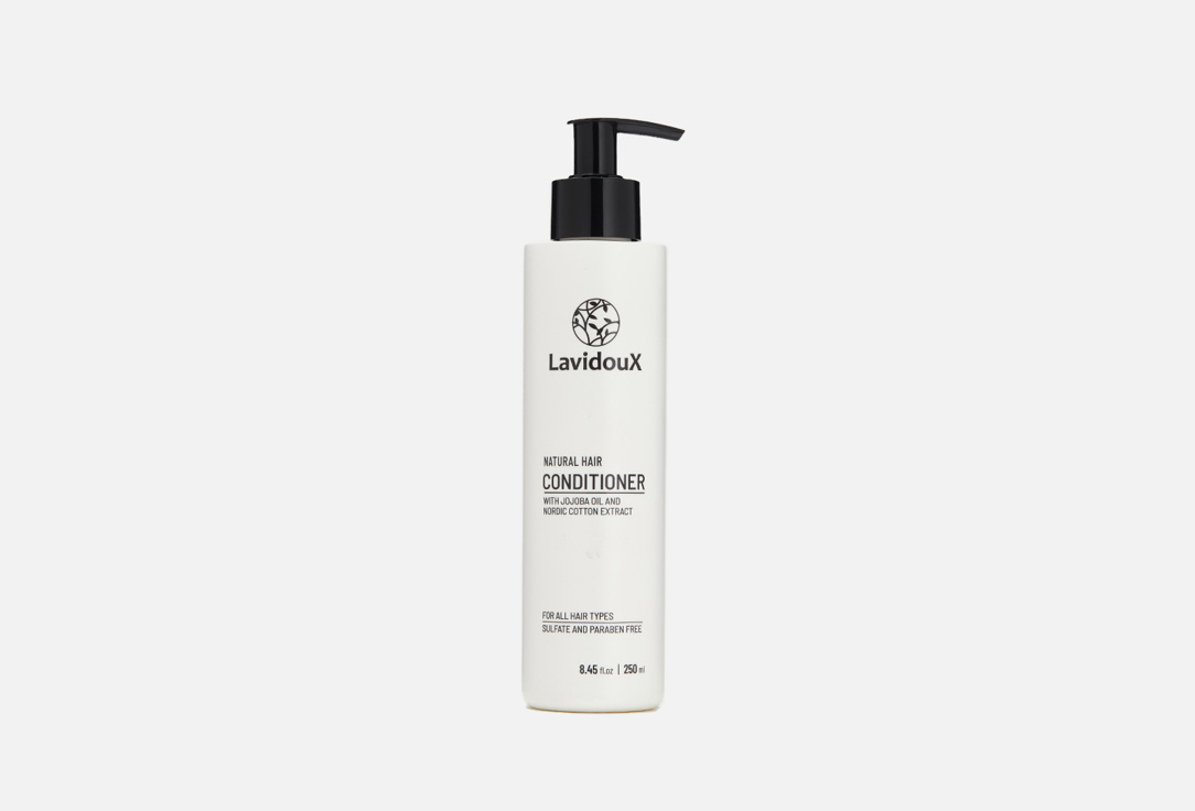 цена Кондиционер для волос LAVIDOUX Natural Nordic Cotton 250 мл
