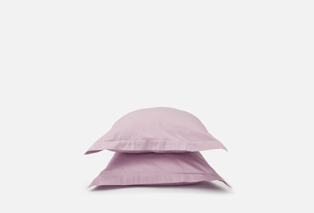 Комплект наволочек MORФEUS Mallow purple, розовый, 70х70