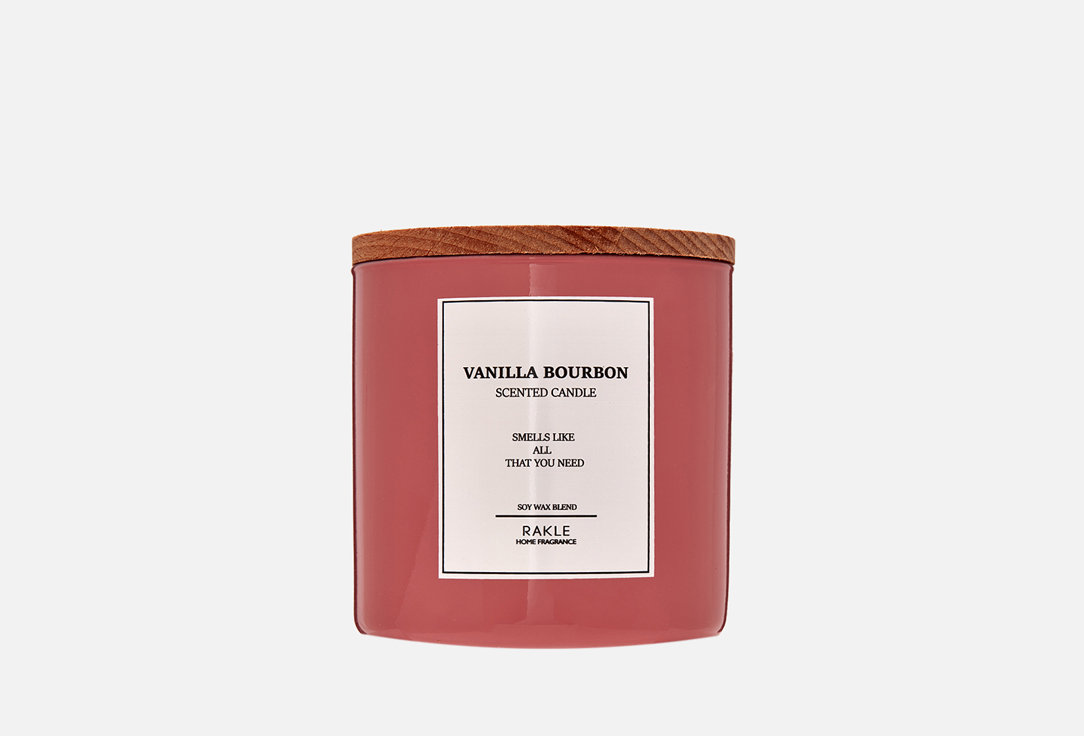 Ароматическая свеча RAKLE Vanilla Bourbon 480 г rakle candle vanilla dust