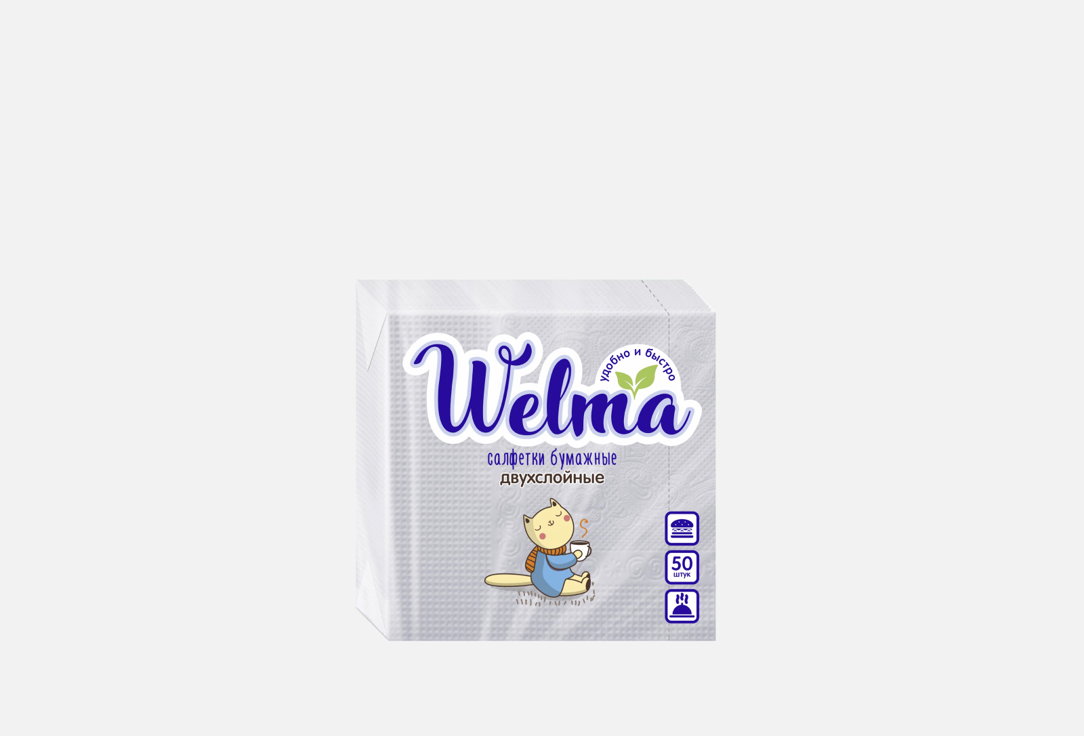 Изображение товара Салфетки WELMA white